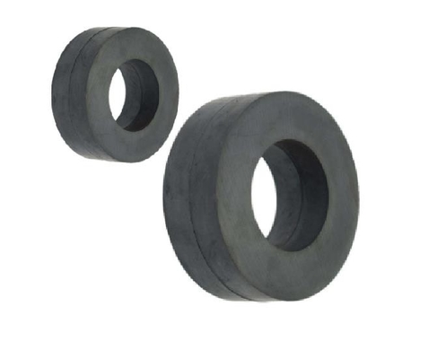 Kundengebundener Ferrit-Ring Speaker Magnets 6Fe2O3 Y35 Y30 keramischer Donut-Magnet
