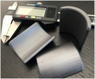 Kundengebundener Seat-Regler-Bogen-Ferrit-Magnet-Strontium-Automobil-Anpassungs-Motor